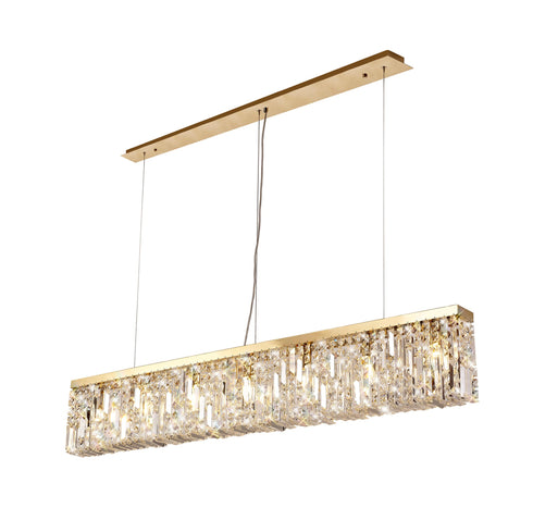 Zula Linear Pendant Chandelier 7 Light